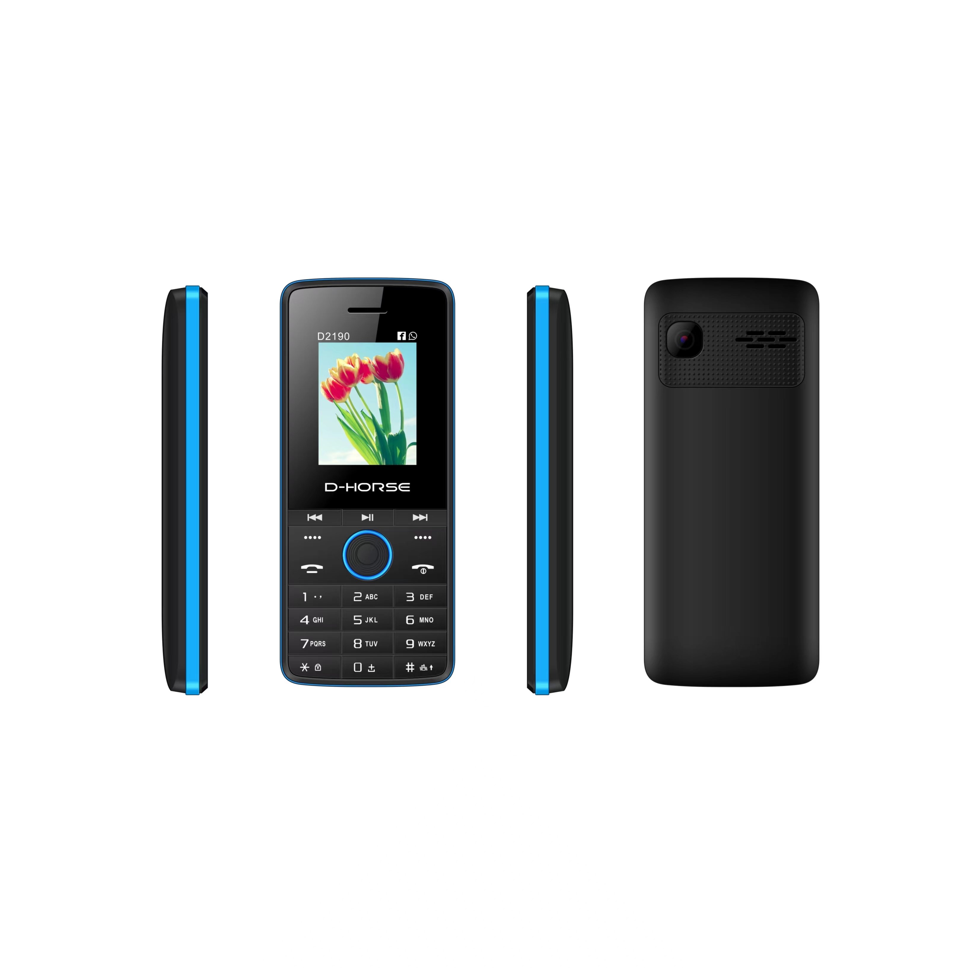 U-FM 2190 1.8 Inch Low Price Feature Phones: Button Cheap Phones On Global Digital Export Service Platform Cheapest Mobile Phone