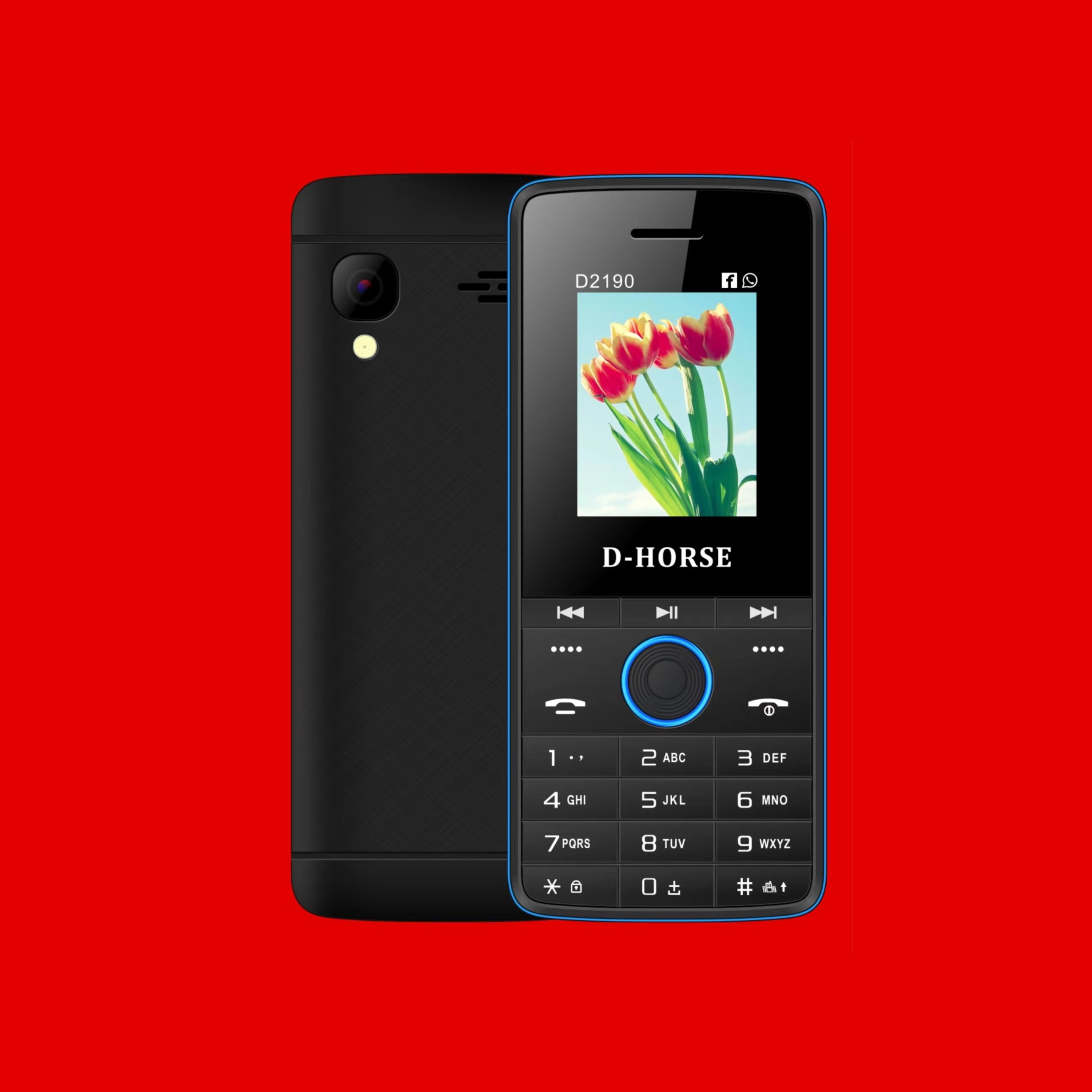 U-FM 2190 1.8 Inch Low Price Feature Phones: Button Cheap Phones On Global Digital Export Service Platform Cheapest Mobile Phone