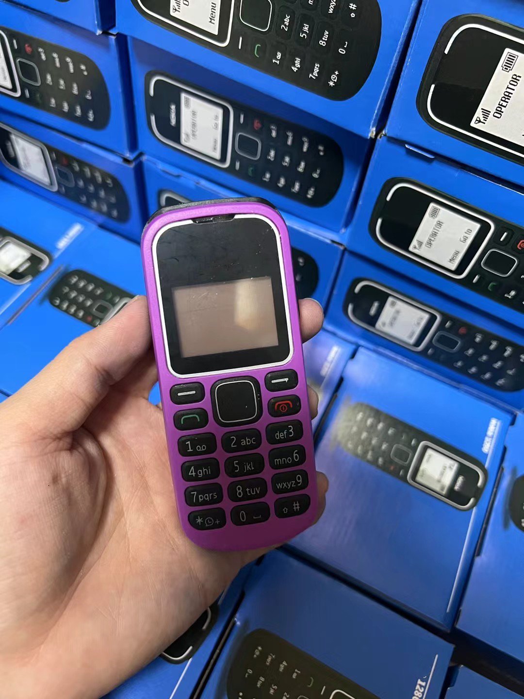 Cross-border mobile phone 1280 GSM 2G elderly phone bar button standby elderly non-intelligent foreign trade mobile phone