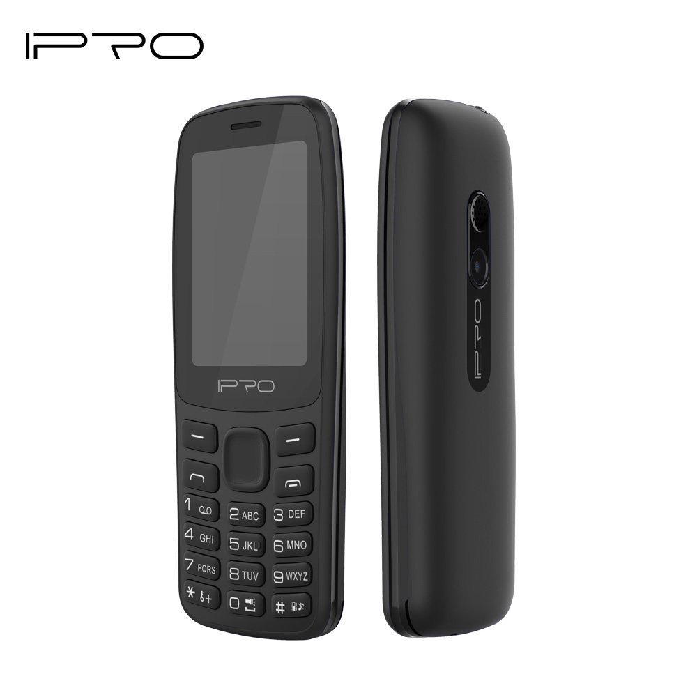 2.4 Inch Original Elder Phone IPRO A25 1000 mAh Long Standby Feature Phone GSM 850/900/1800/1900 With FM Telephone