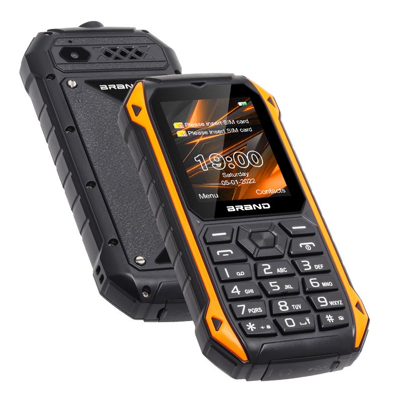2.4 Inch Large Capacity Battery IP68 Waterproof UNIWA XP28 Keypad Feature Rugged Floating Phone