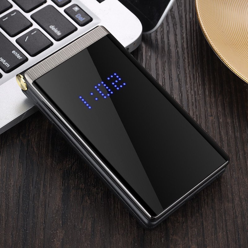Mafam Flip Elderly Dual Screen Phone Button Elderly Phone Function Backup Phone Student