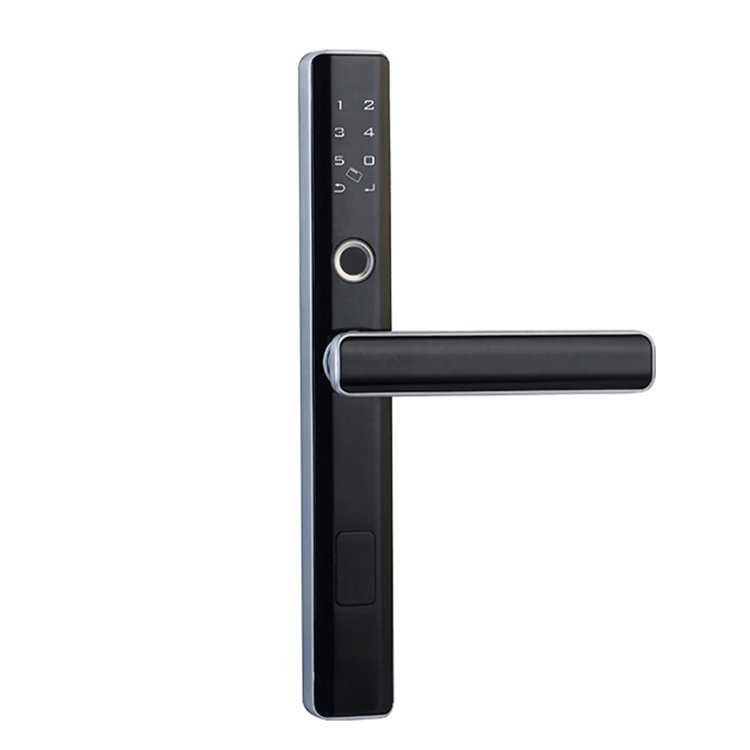 Wholesale Smart Entry Mobile Phone Control Tuya App Card Keypad Fingerprint Security Keyless Digital Door Lock