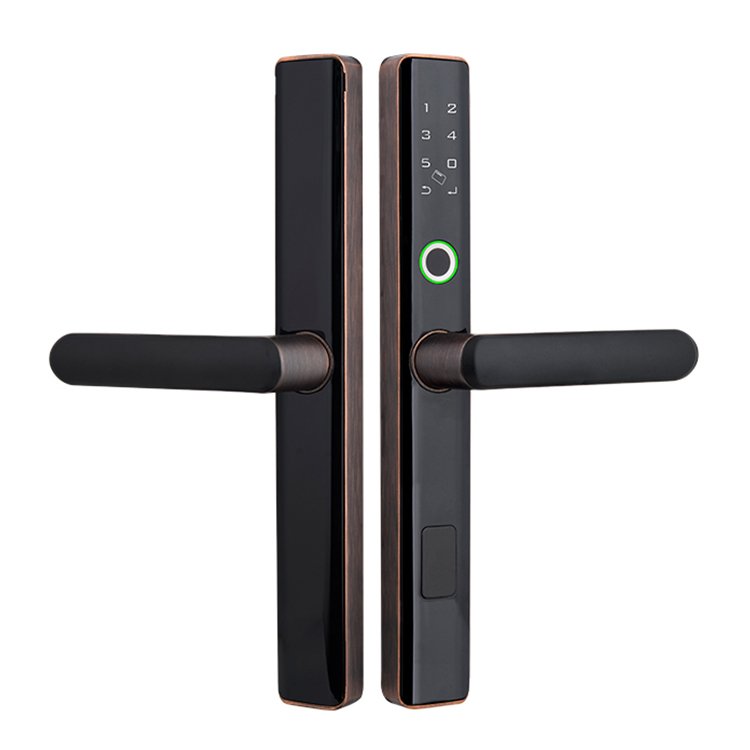 Wholesale Smart Entry Mobile Phone Control Tuya App Card Keypad Fingerprint Security Keyless Digital Door Lock