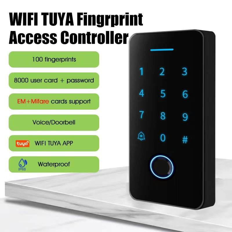 Waterproof Metal Shell Single Door Keypad Reader Access Control System For Apartment