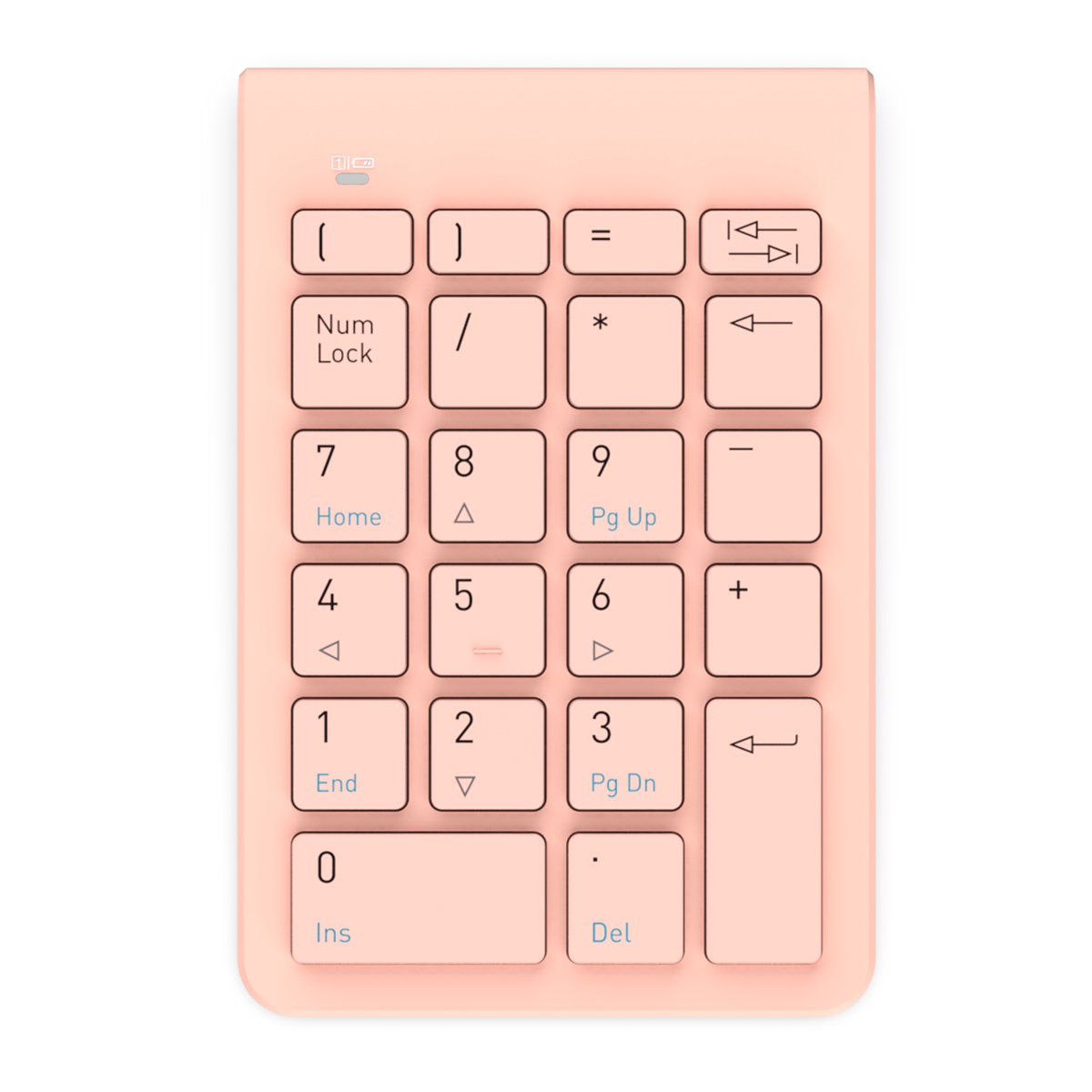 B038 IN STOCK Factory Directly Sale 2.4G Small Wireless Numeric Keypad 22 Keys Mini Digital Keyboard For Desktop Bank Pinpad
