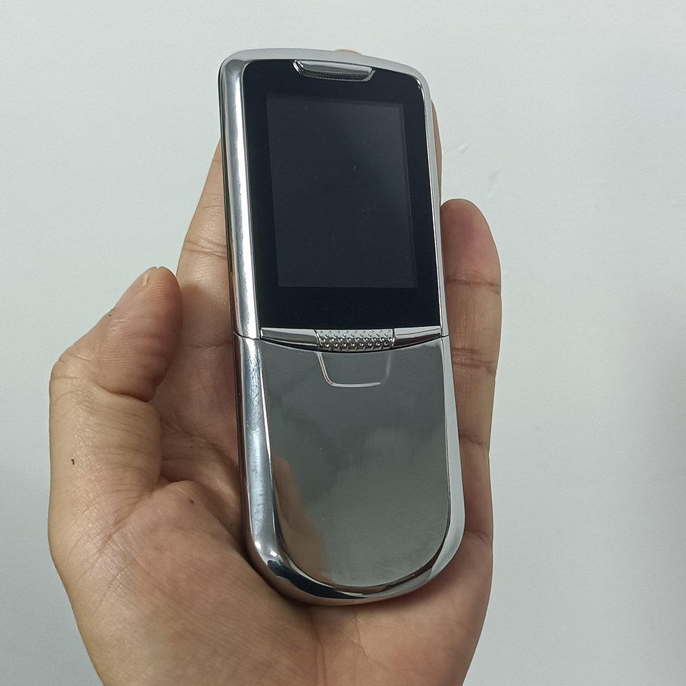 Custom Metal Body Slide Keypad 4G Phone Sliding Slide Up Smallest Phones Best Slider 2024 Easyphone 4G Volte