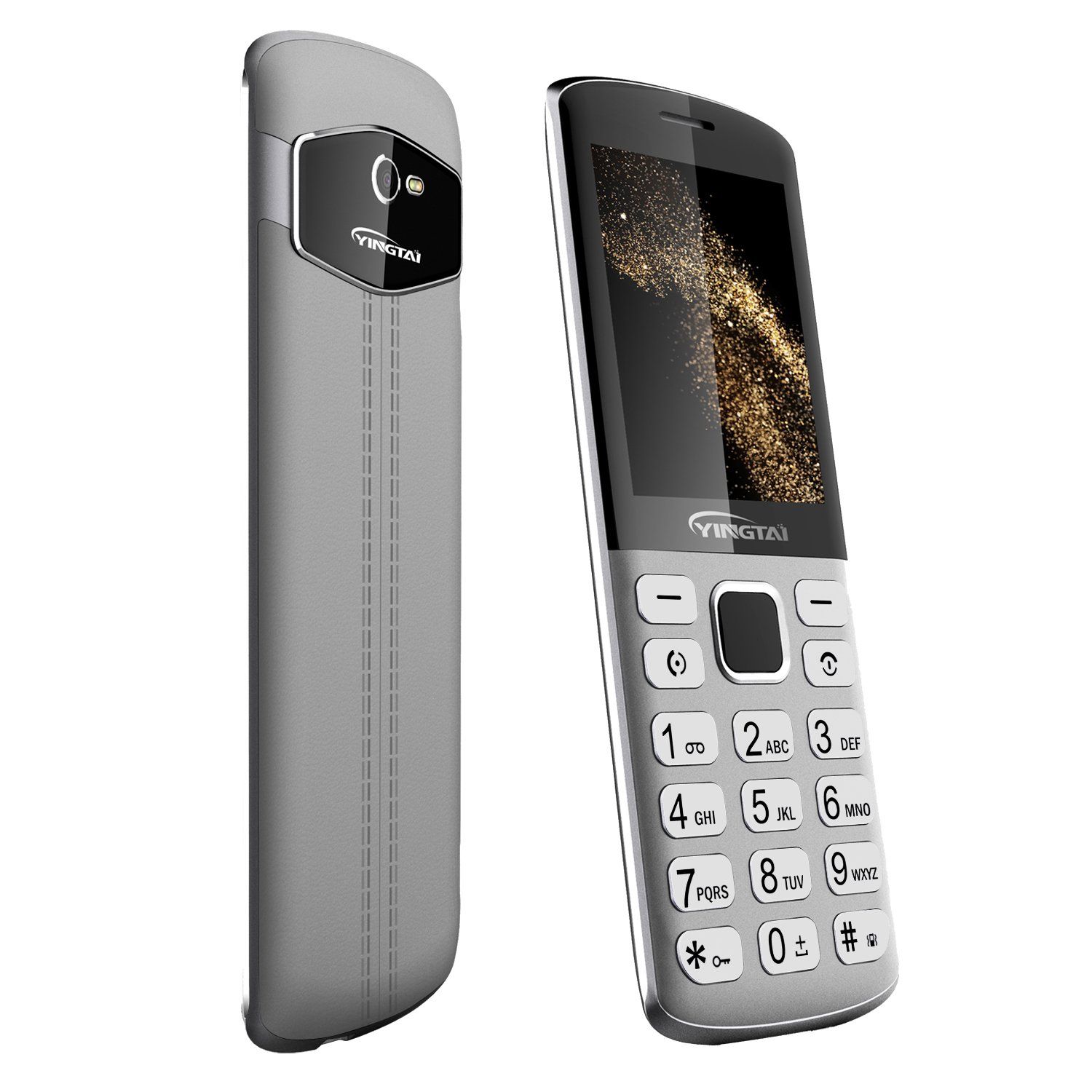 Slim design 2.4 inch keypad mobile phone gsm quad band very slim feature phone