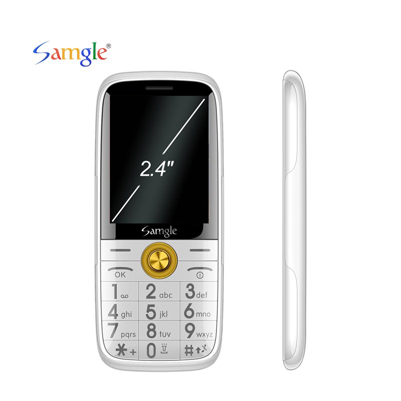 Samgle 2.4 inch screen cell phone rugged feature phone 3G keypad phone for senior student Child