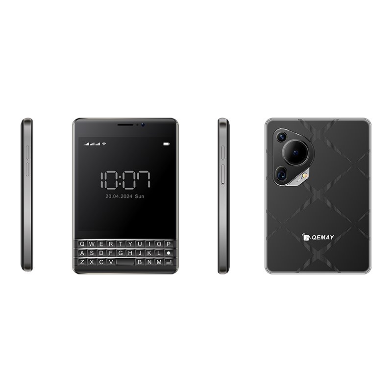 Multifunctional Strong Housing High Definition 720*1280 3.5 Inch Round Shape Display Flip LTE 4G Fold Cordless Phones