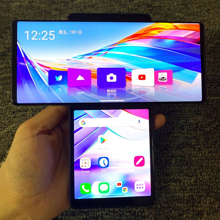 wholesale used mobile phones for LG Wing 128G Android Smartphone Original used phone wholesale used mobile phones