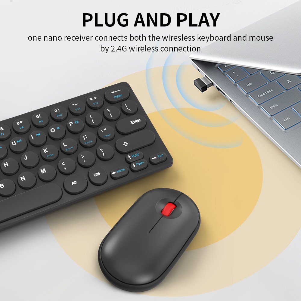 Metal Gaming Keyboards 2.4G Wireless BT Keyboard with Number Mouse Set for Android Desktop Laptop PC TV Box