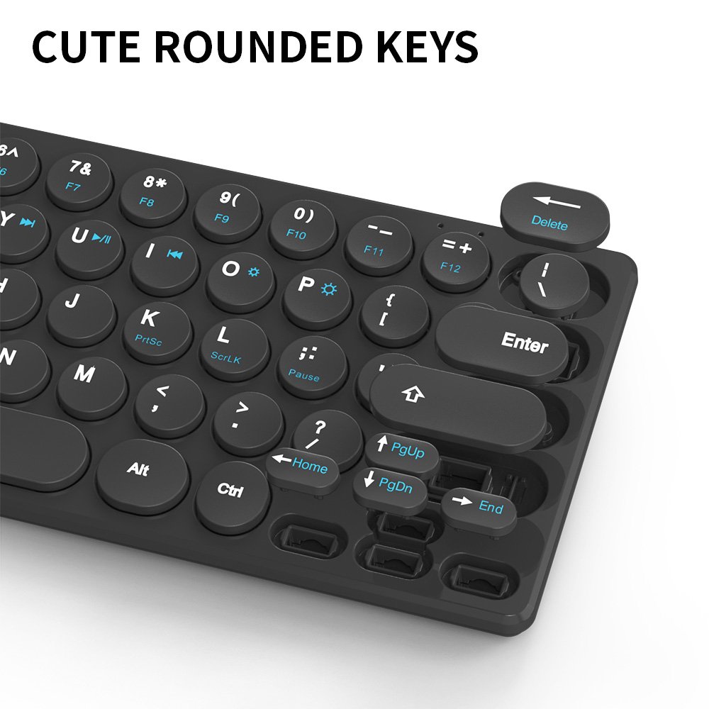 Metal Gaming Keyboards 2.4G Wireless BT Keyboard with Number Mouse Set for Android Desktop Laptop PC TV Box