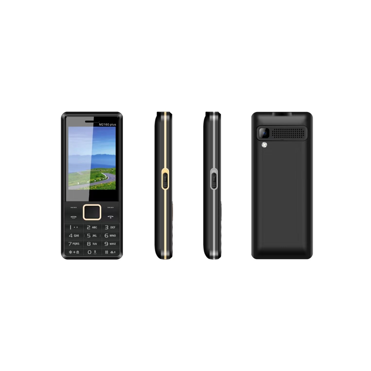 Feature Phone Spot Inventory 2.8 Inch Chinese made 2G Mobiles With Feature Phone Functionality