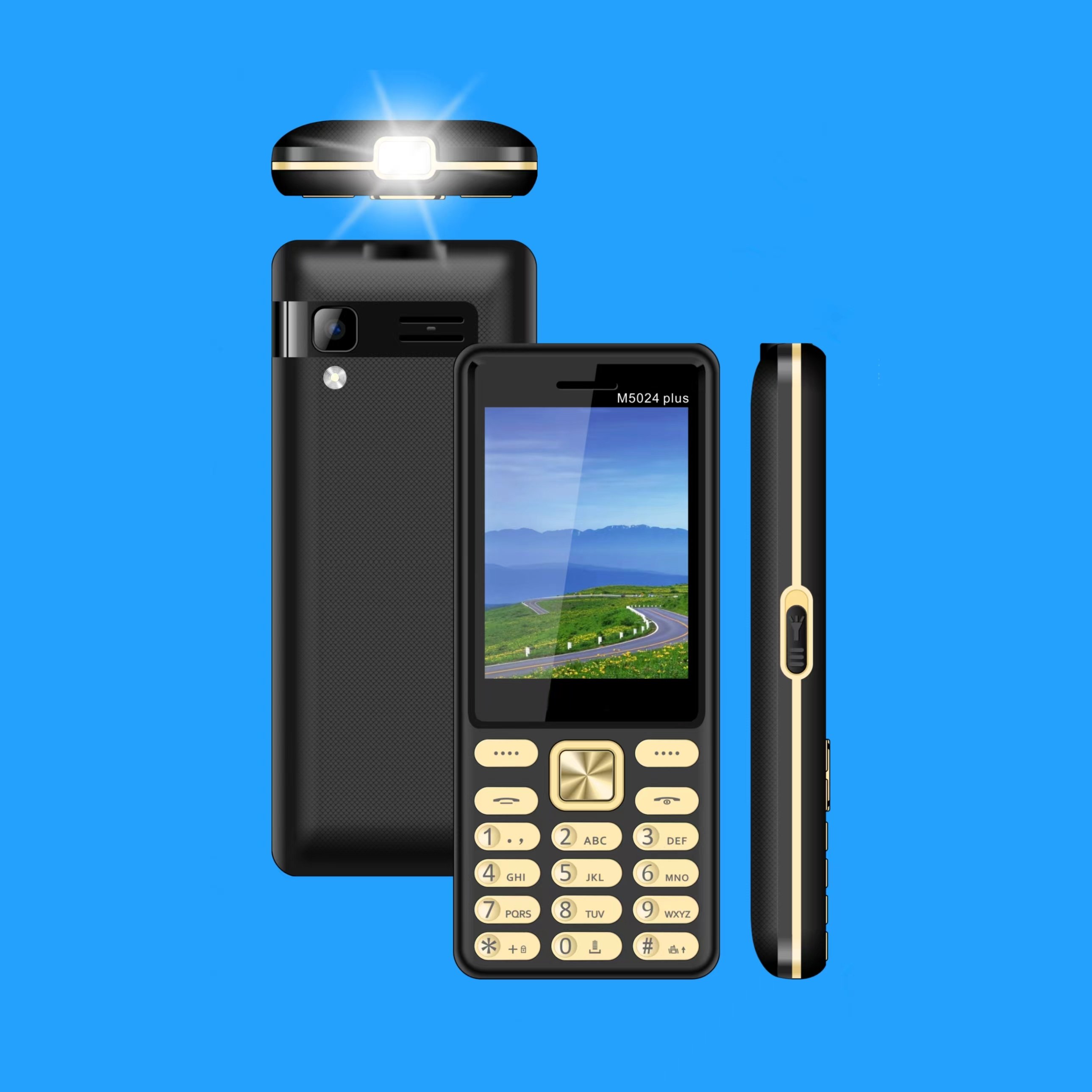 Feature Phone Spot Inventory 2.8 Inch Chinese made 2G Mobiles With Feature Phone Functionality