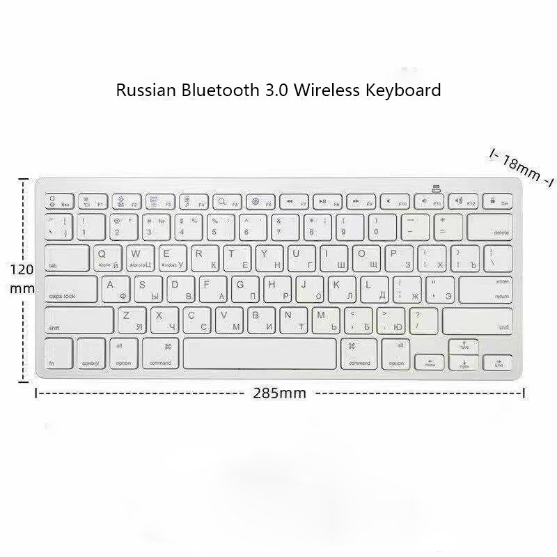 Wireless Keyboard Mobile Phone Tablet PC Blue-tooth portable wireless Keyboard 10 inch Round Pro Keypad