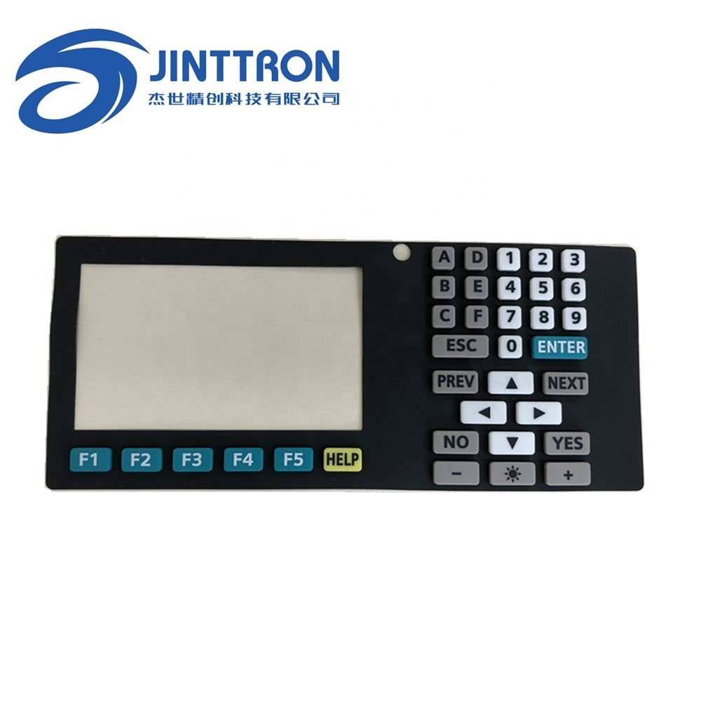 Customized silicon rubber keyboard, keypad, buttons, professional manufacturer in China. High quality and fast delivery.