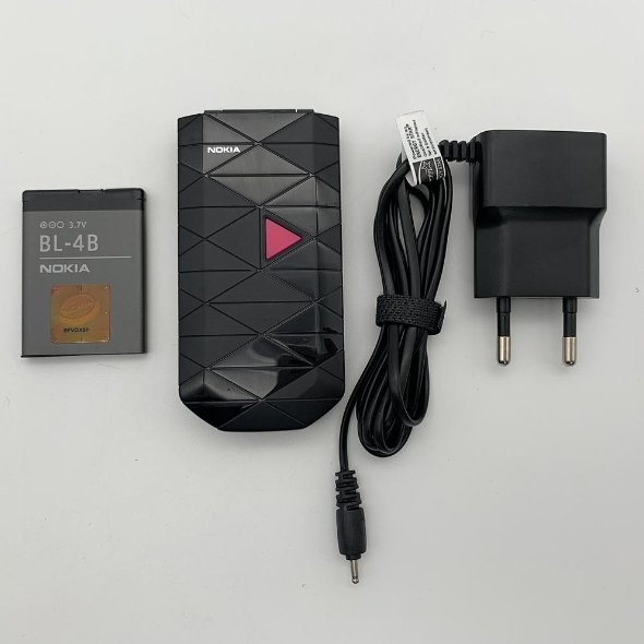 second-hand mobile phone for NOKIA 7070 (2008 VERSION) used 2g mini sim card gaming classic original flip feature telephone