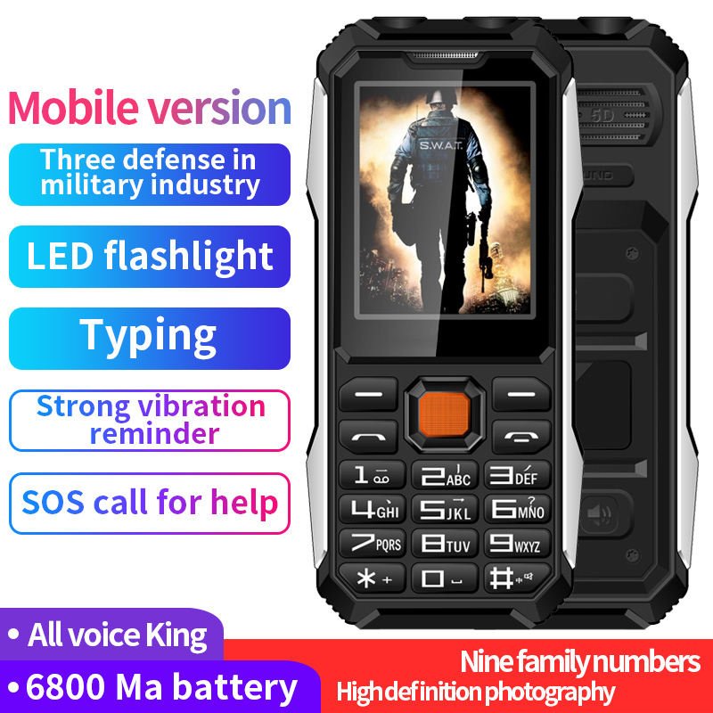 Factory sales Low Price Unlocked phones Rugged Button 4G Feature Big Speaker Keypad Cell Phone