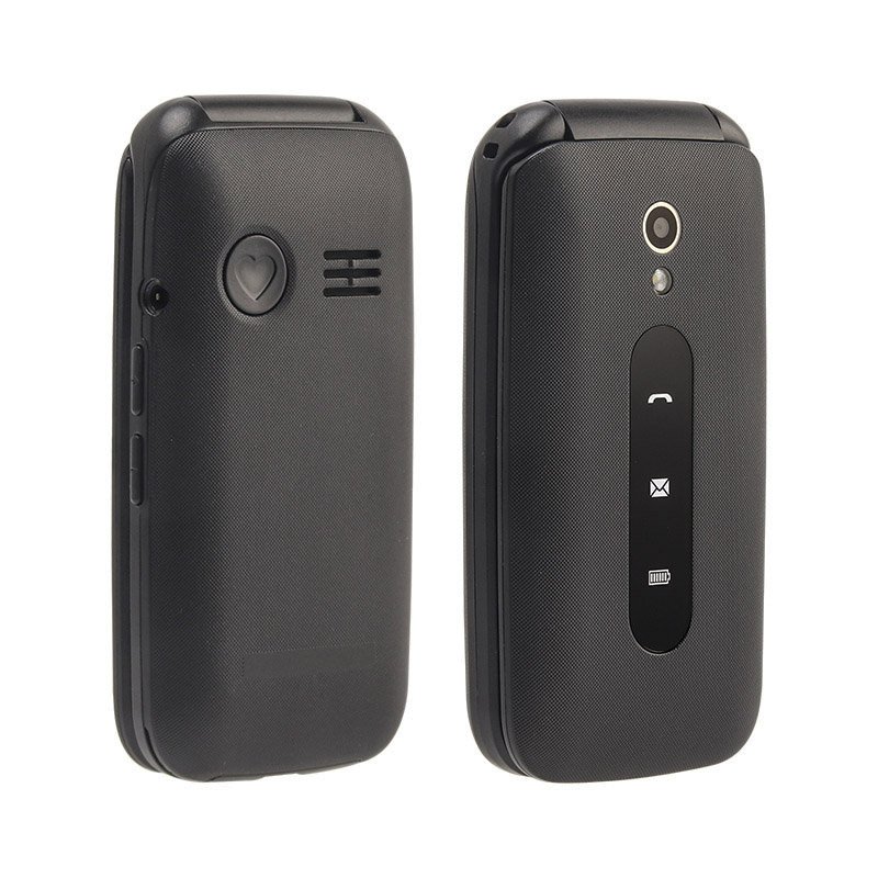 2.4 Inch Unlock Elderly People Mobile Phone Big Button Dual SIM Card 4G Volte SOS Function Keypad Flip Senior Cell Phone