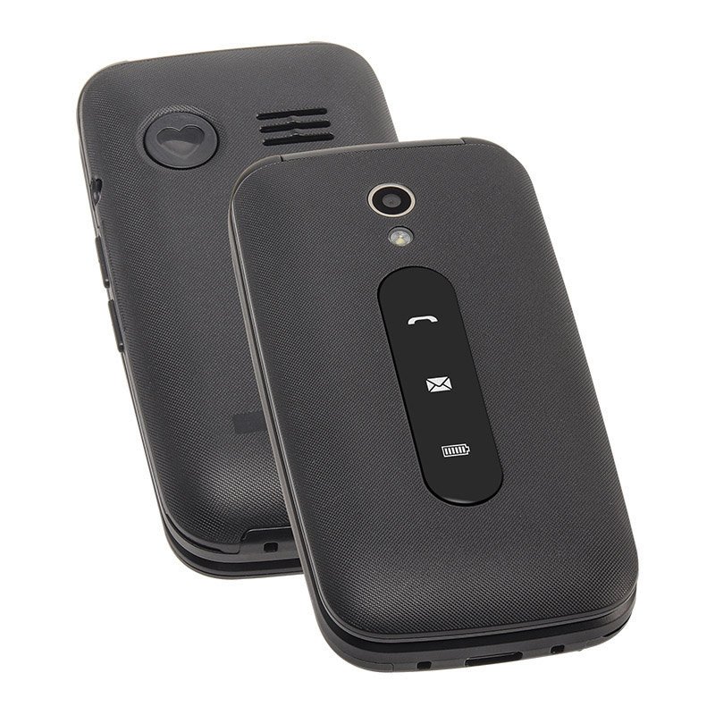2.4 Inch Unlock Elderly People Mobile Phone Big Button Dual SIM Card 4G Volte SOS Function Keypad Flip Senior Cell Phone