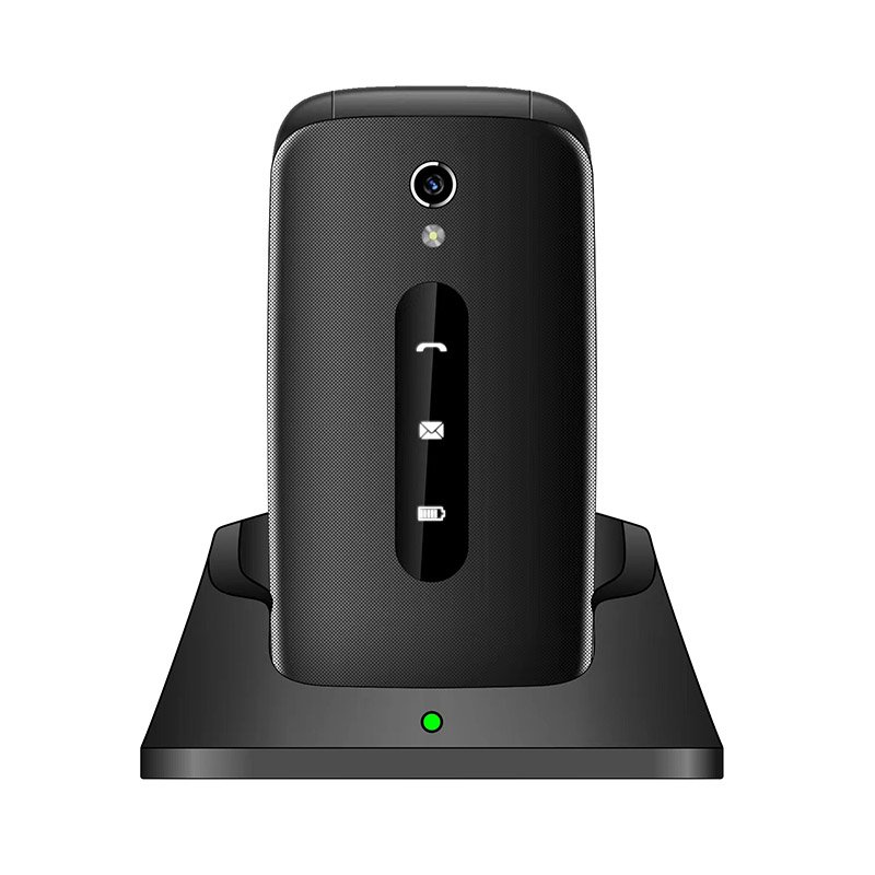 2.4 Inch Unlock Elderly People Mobile Phone Big Button Dual SIM Card 4G Volte SOS Function Keypad Flip Senior Cell Phone