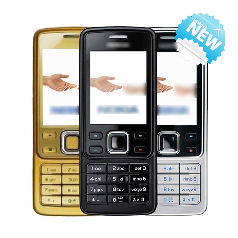 6300 GSM Feature Phone Non-intelligent Student Seniors Keypad Mobile Phone