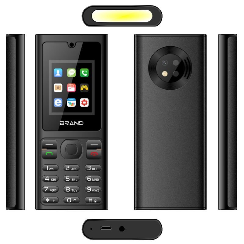 OEM cheap feature phone GSM 2G 2SIM 2.4 inches 32M+32M mp3 MP4 button mobile phone mini keypad phone