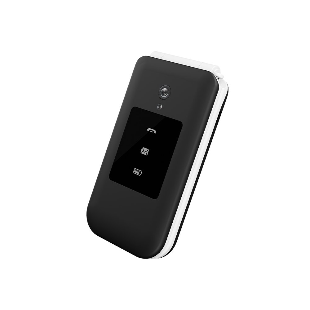 2.8 inch Double Screen SOS Big Button Keypad Mobile 4G Flip Senior Mobile Phone