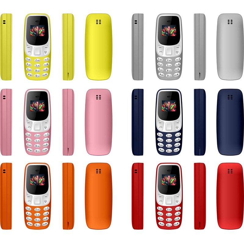 BM10 Mini Phone Dual Card MP3 Player FM Function Set Variable Tone Dialing GSM Phone