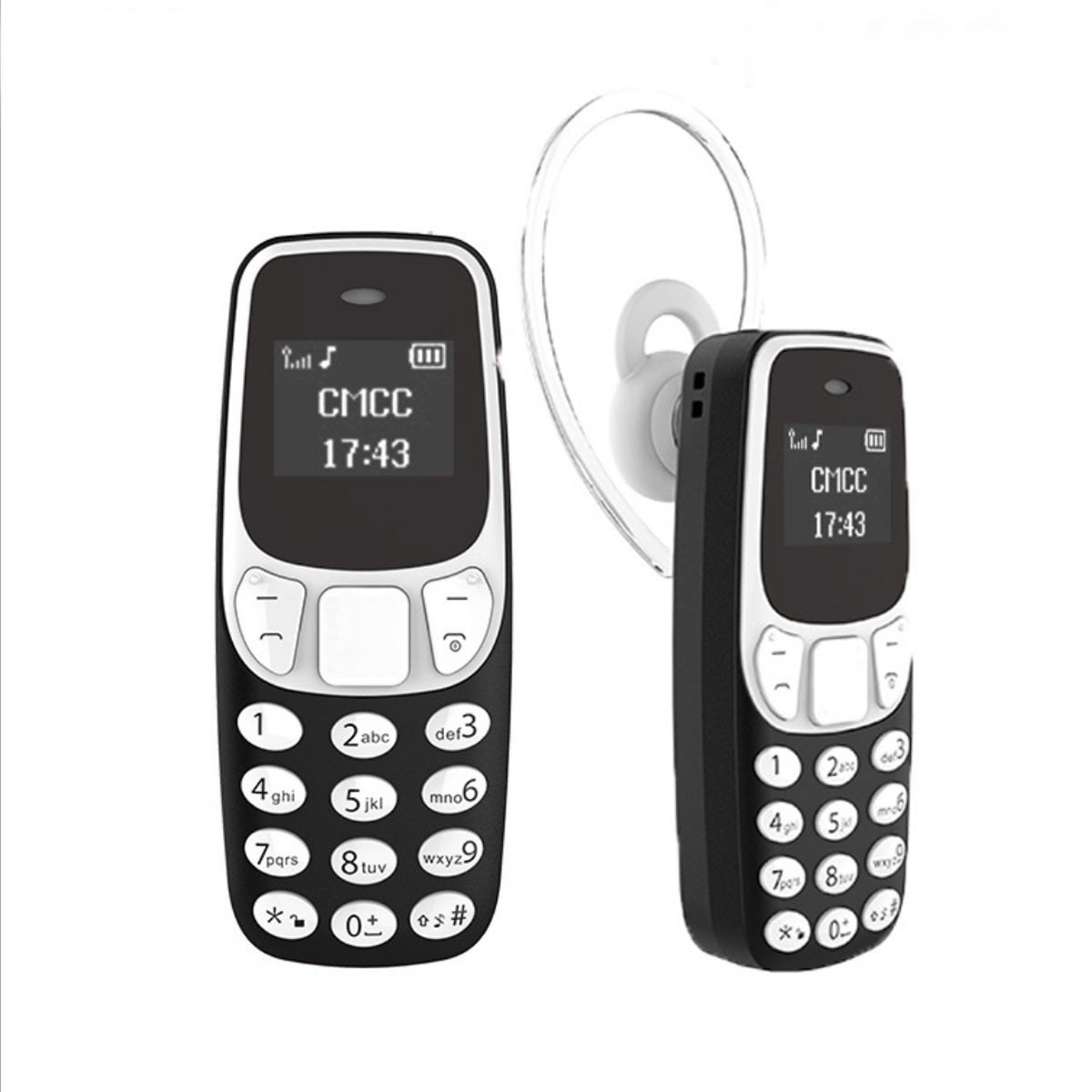 BM10 Mini Phone Dual Card MP3 Player FM Function Set Variable Tone Dialing GSM Phone