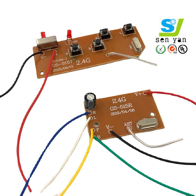 6V 27Mhz Toys Drone Pcb 2.4G 4Ch Wireless Remote Control Electronic Kids Toy Car And Boat Pcb Manufacture Printed Circuit Board