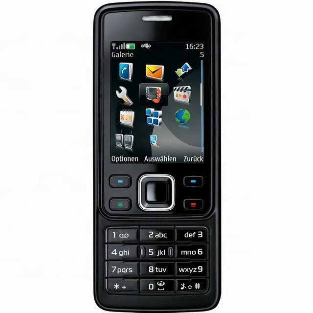 Factory Unlocked Original Cheap Simple Classic GSM Bar Mobile Cell Phone On Sale 2.0inch Display For Nok 6300