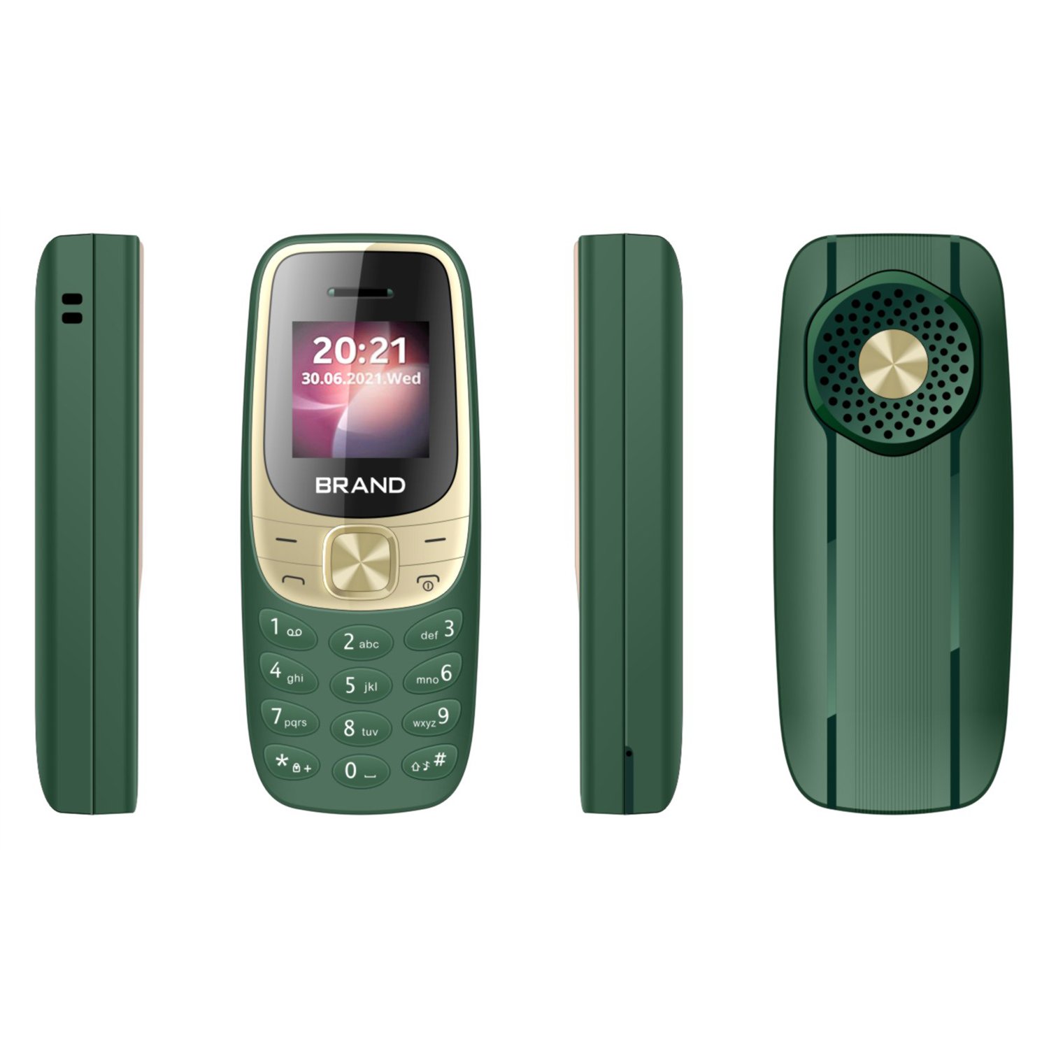 BM35 New Model Mini Mobile Phone GSM 2 Sim Card Super Small cellphone Wireless Earphone Low Radiation Feature Phone