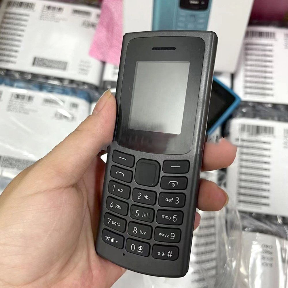 Wholesale original For Nokia 105 4G 2021 2SIM used mobile phone cheaper Bar feature phone 1.8inch keypad cellphone 110 8210