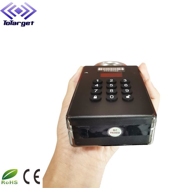 Factory remote control 10000mAH smart lock for gps tracking monitoring location IP67 waterproof electric door lock