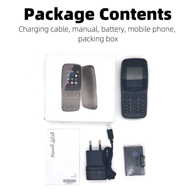 water feature 4g feature phone for nokia 106 105 rugged custom logo feature phone