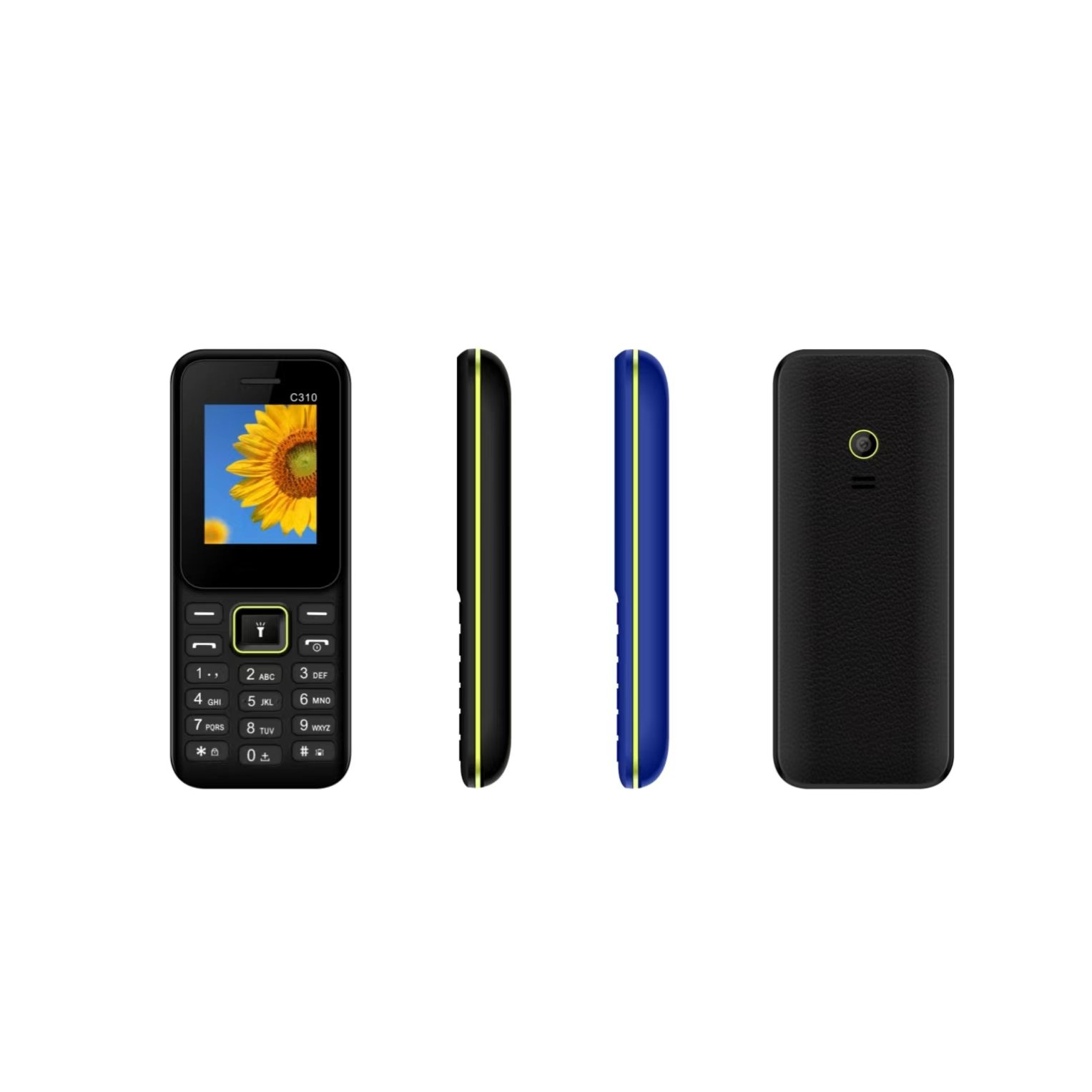 Factory Price Stock Available 2G GSM Dual SIM Card Slim Keypad Mobile Phone Feature Phone
