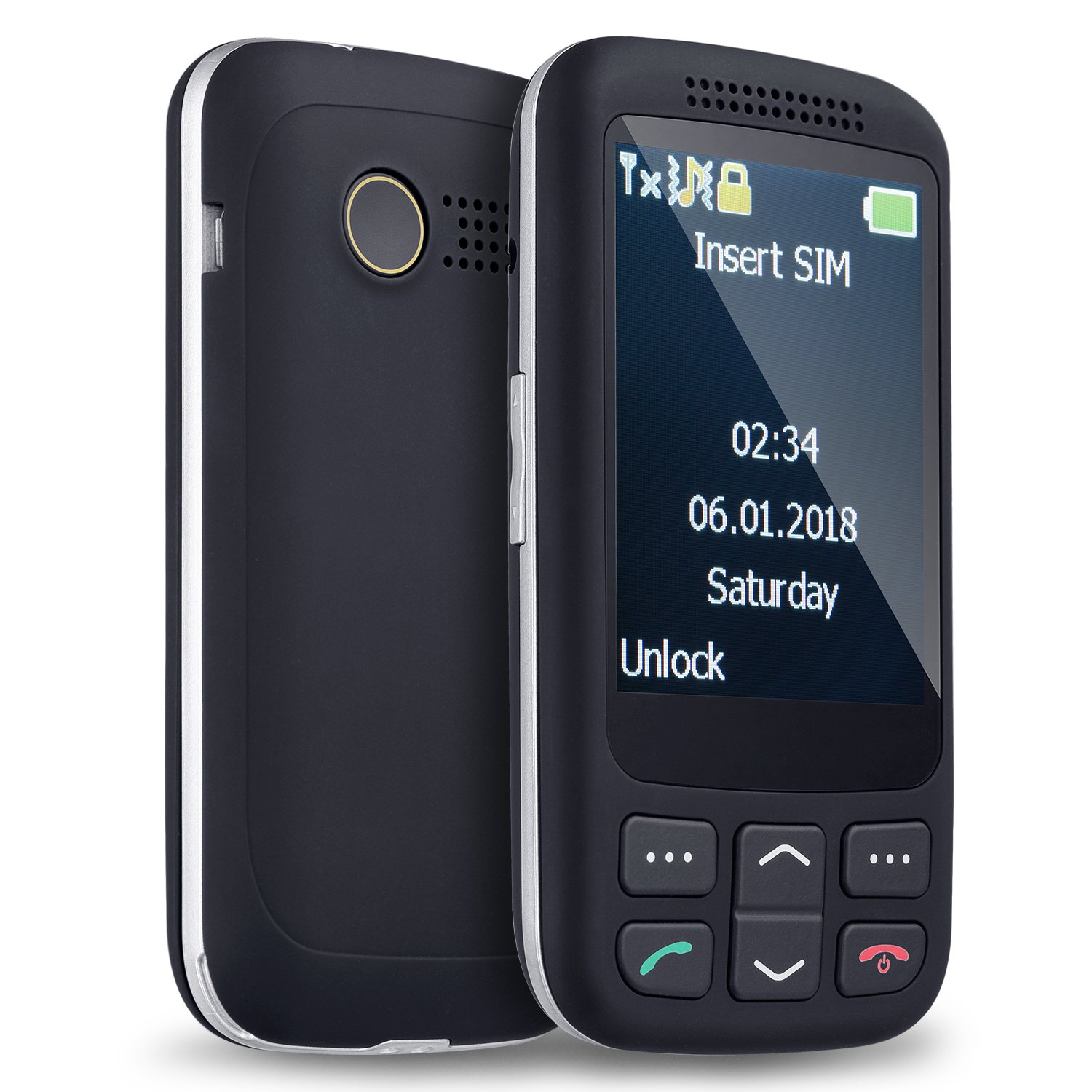 2.8 inch slim 2g keypad cheapest dual sim slide mobile phone with charging cradle
