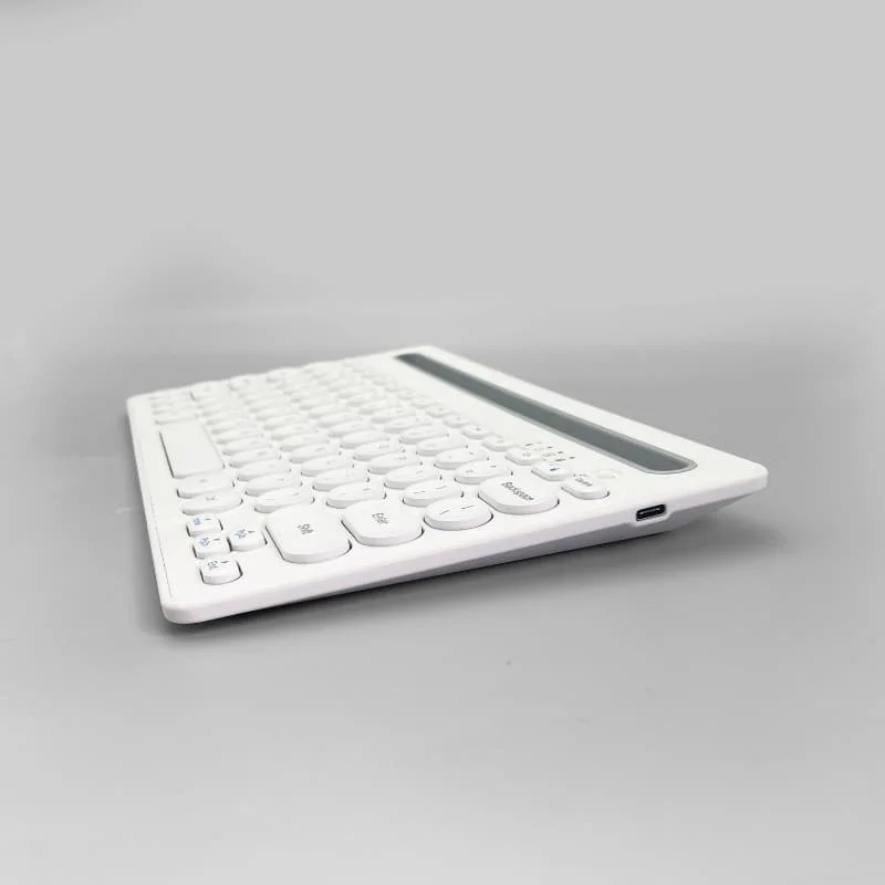 Factory Price 2.4G Wireless BT Keyboard with Cradle Mini Computer keyboard Portable PC Keypad Phone Holder BT-008