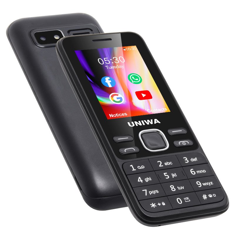 2.4 Inch 4G Feature Keypad Mobile small phone Smart Phone with UNIWA K2401 kaios feature mobile feature phoneone