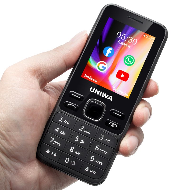 2.4 Inch 4G Feature Keypad Mobile small phone Smart Phone with UNIWA K2401 kaios feature mobile feature phoneone