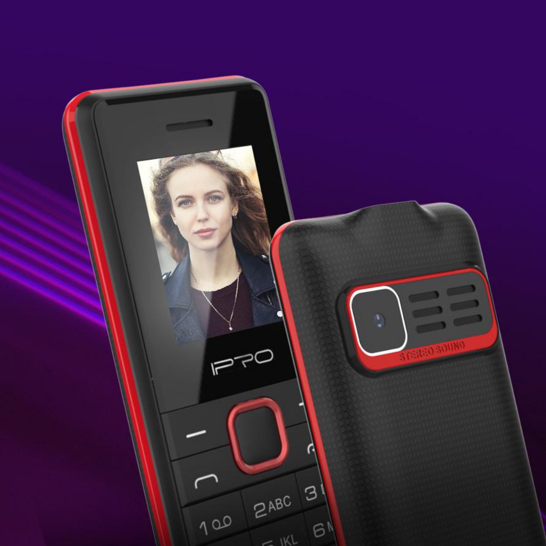 Super Original Mobile Phone IPRO A18 Dual SIM Standby Simple Keypad Feature Phone Quad Band With Wireless FM Phone