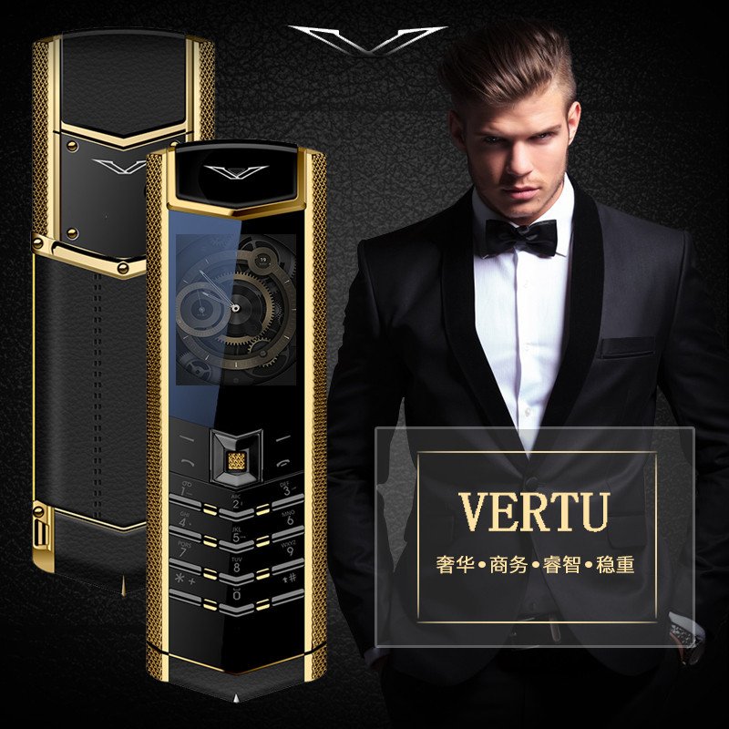 Hot selling unlocked luxury gold Mini phone dialer keypad cell phone elderly mobile phone with Leather case in stock