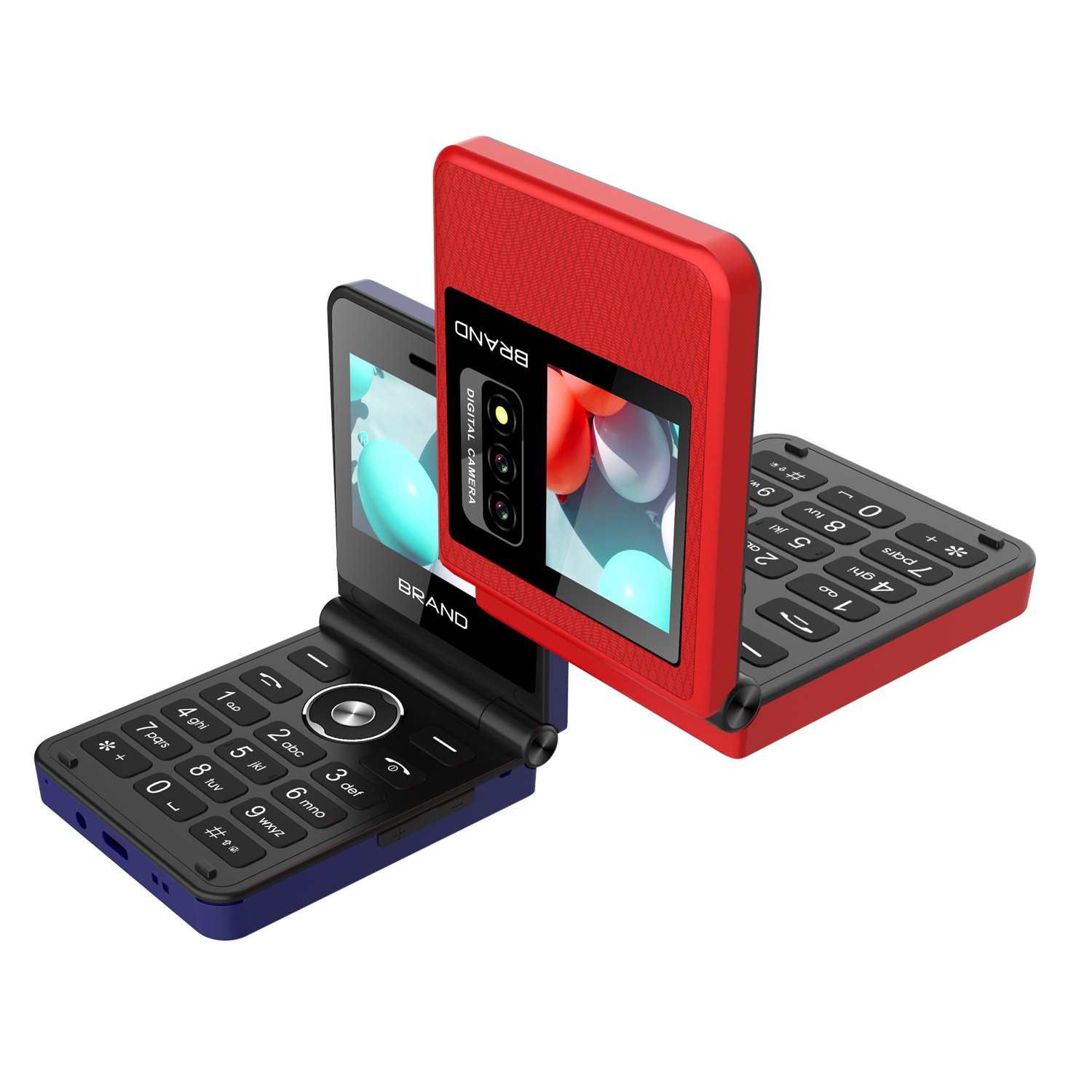 2024 new 4G keypad mobile phone with volte calling 2.4 inch screen