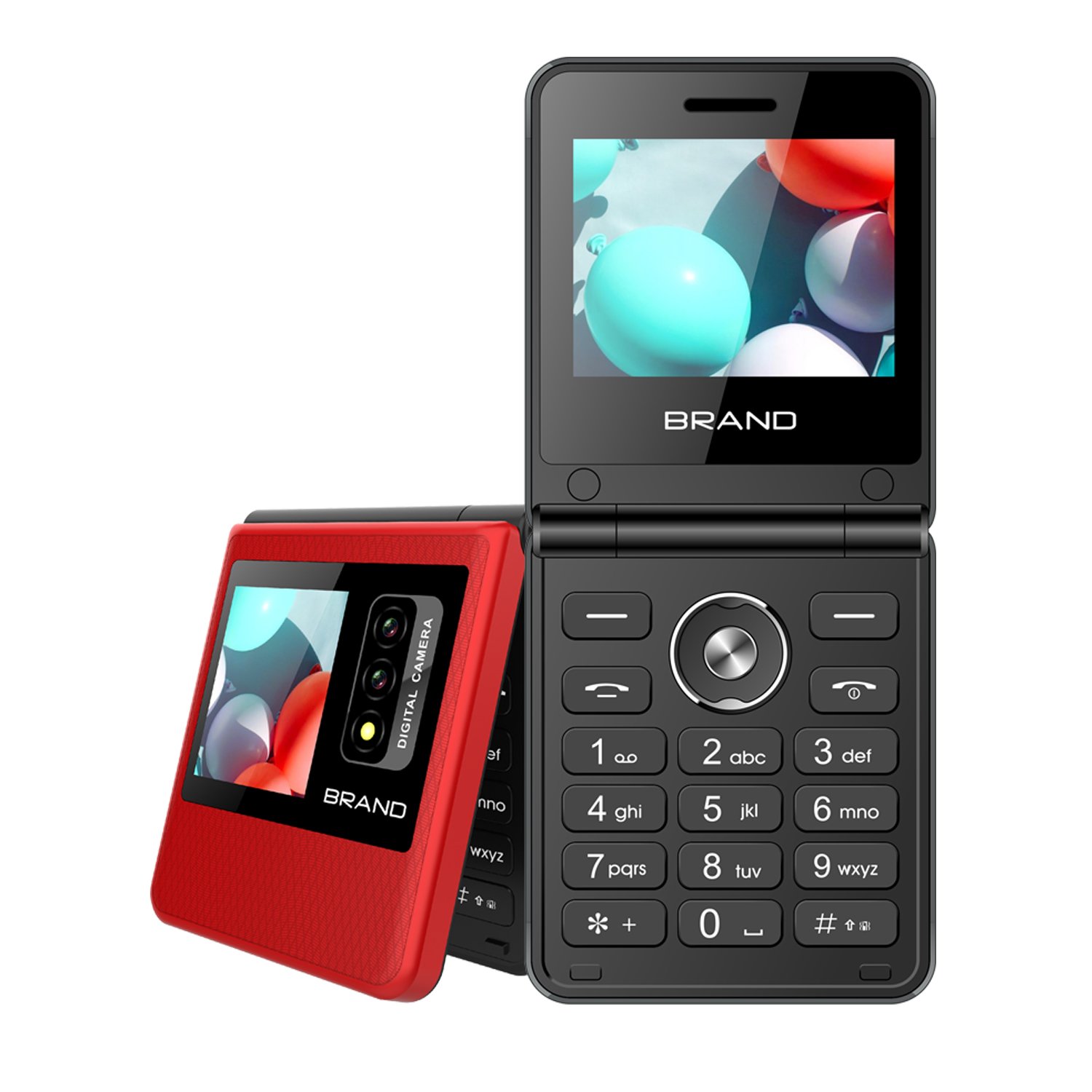 2024 new 4G keypad mobile phone with volte calling 2.4 inch screen
