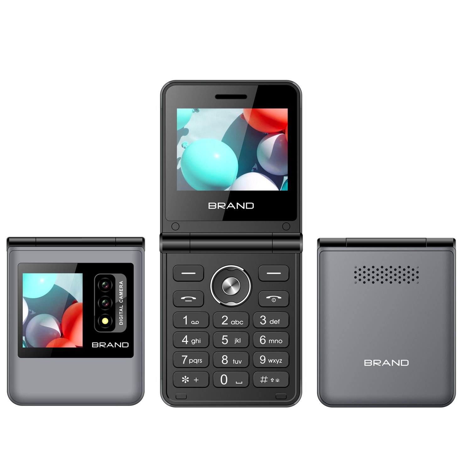 2024 new 4G keypad mobile phone with volte calling 2.4 inch screen
