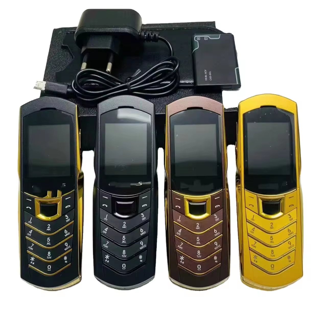 New design Luxury mobile phone dual sim phone V8
