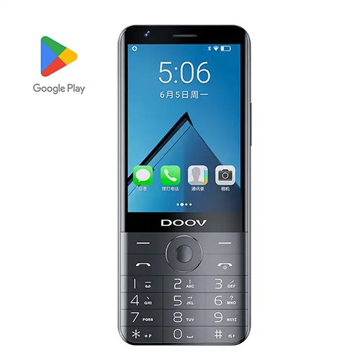 North America Upgraded Version for Doov R17 PRO 4G Elder Mobile Phone Feature Phone with Android Keypad Touch Screen 4+64gb