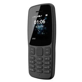 second-hand mobile phone for NOKIA 106 2g new brand wholesale super cheap price good quality keyboard dual sim bar feature phone